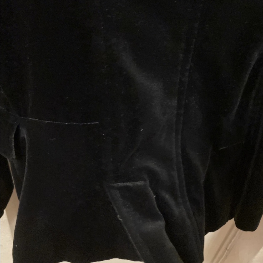 vince. velvet blazer jacket sz 6 - Picture 2 of 5